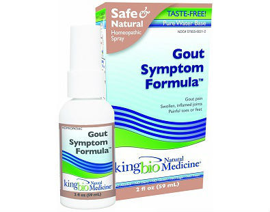 King Bio Gout Symptom Formula supplement