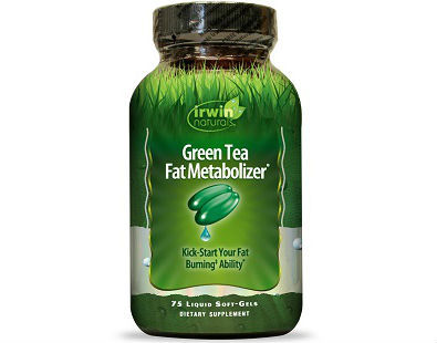 Irwin Green Tea Fat Metabolizer Supplement