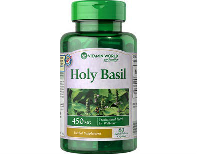 Holy Basil Vitamin World supplement