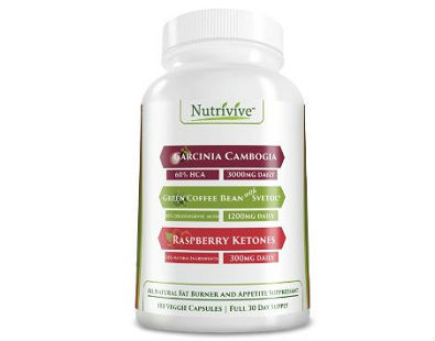 Nutrivive Garcinia Cambogia supplement for weight loss