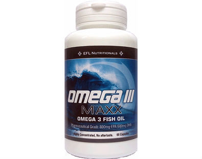 Omega III Maxx omega-3 fish oil supplement