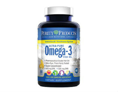Ultra-Pure Omega-3 Fish Oil with LemonLock supplement