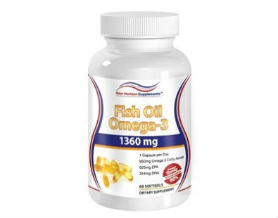 New Horizon Supplements Omega-3 fish oil supplement
