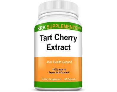 KRK Supplements Tart Cherry Extract supplement for gout