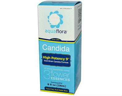 Aquaflora High Potency 9 supplement for candida