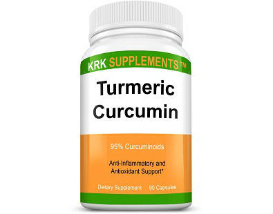 KRK Supplements Turmeric Curcumin supplement