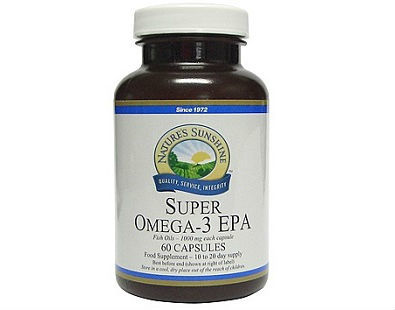 Nature’s Sunshine Super Omega-3 EPA supplement