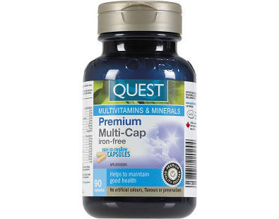 Quest Premium Multi-Cap with Ester-C supplement for gout