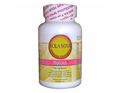 Solanova Relora anxiety and stress supplement