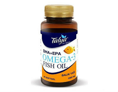 Talya Omega-3 fish oil fatty acids supplement