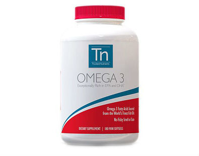 Trusted Nutrients Omega-3 fish oil supplement