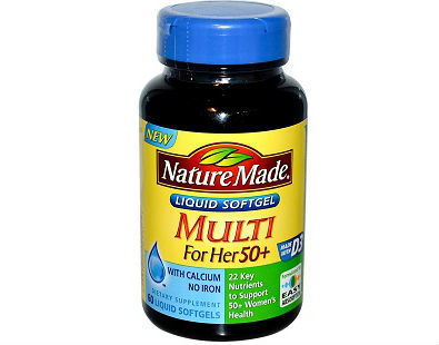 Nature Made Multi for Her 50+ menopause supplement