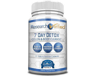 Research Verified 7 Day Detox Supplement