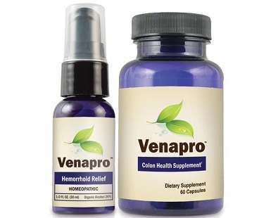 Venapro Homeopathic Hemorrhoid Relief Review