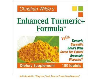 Christian Wilde's Enhanced Turmeric+ Formula supplement Review