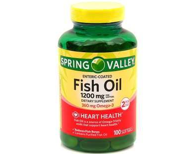 Spring Valley Fish Oil supplement Review