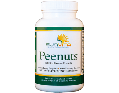 SunVita Nutrition Peenuts Patented Prostate Formula Review