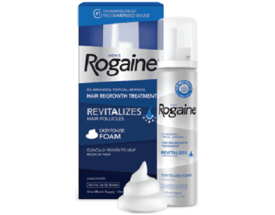 Men's Rogaine Unscented Foam Review