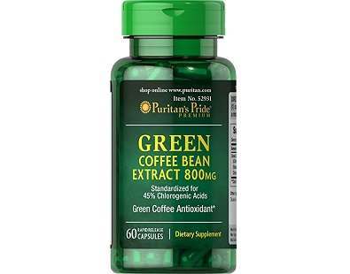 Puritan’s Pride Green Coffee Bean Extract supplement