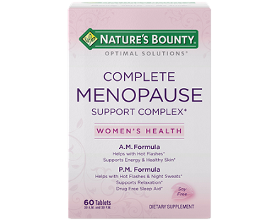 Nature's Bounty Complete Menopause Support Complex Review