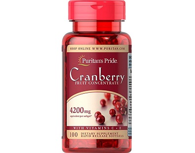 Puritan's Pride Cranberry Fruit Concentrate with C&E Review