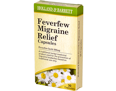 Holland & Barrett Feverfew Migraine Relief supplement Review