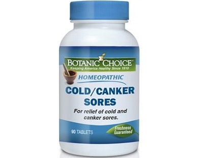 Botanic Choice Homeopathic Cold Canker Sores