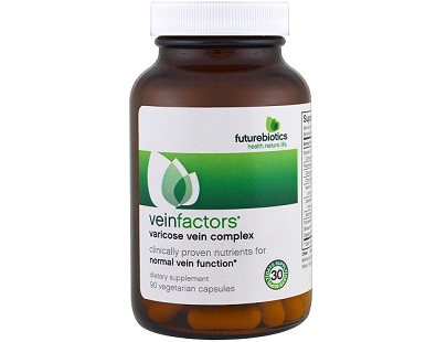 FutureBiotics VeinFactors supplement for varicose veins Review