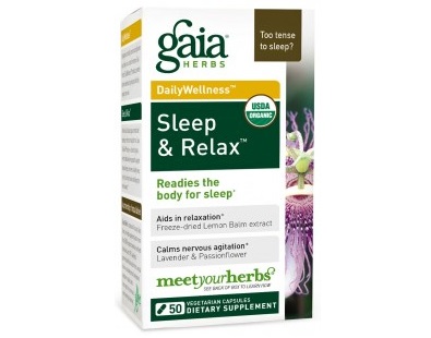 Gaia Herbs Sleep And Relax Supplement