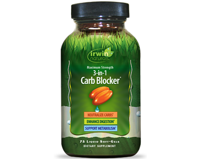 Irwin Naturals 3-In-1 Carb Blocker