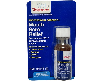 Walgreens Mouth Sore Relief