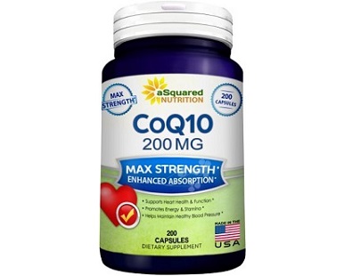 ASquared Nutrition CoQ10 supplement