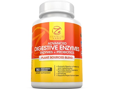 Zenwise Health Advanced Digestive Enzymes supplement Review