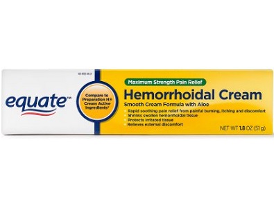 Equate Maximum Strength Pain Relief Hemorrhoidal Cream Review