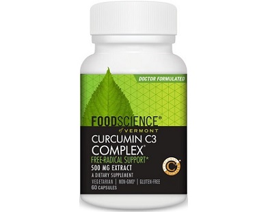 Food Science of Vermont Curcumin C3 Complex supplement Review