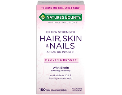Nature’s Bounty Extra Strength Hair, Skin & Nails Review