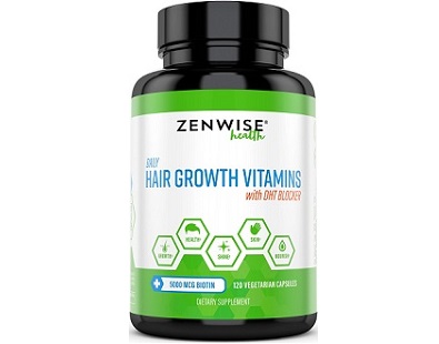 Zenwise Health Hair Growth Vitamins with DHT Blocker Review