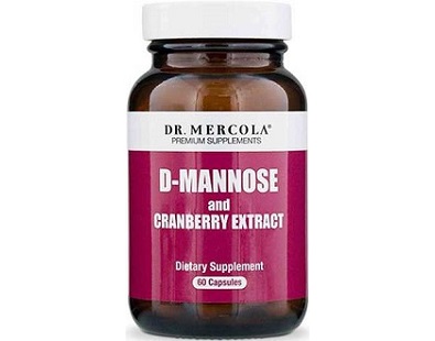 Dr. Mercola D-Mannose and Cranberry Extract for Urinary Tract Infection