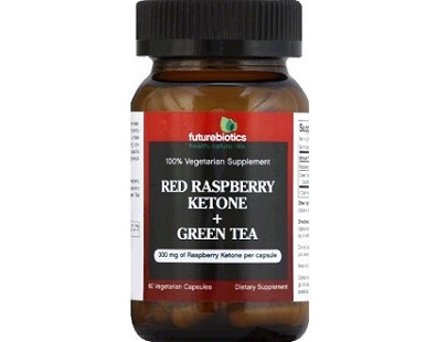Futurebiotics Red Raspberry Ketone + Green Tea for Weight Loss