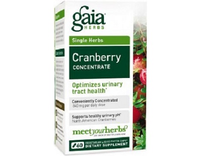 Gaia Cranberry Concentrate for Urinary Tract Infection