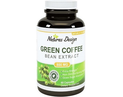 Natures Design Fat Burning Coffee Bean Extract Review