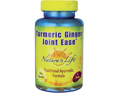 Nature's Life Turmeric Ginger Joint Ease for Joints