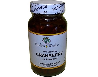 Vitality Works Cranberry for Urinary Tract Infection