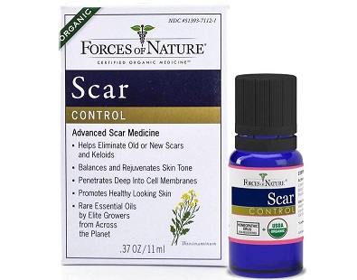 Forces of Nature Scar Control for Scar Removal