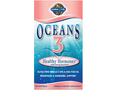 Garden of Life Oceans 3 Healthy Hormones Omega-3 for Menopause