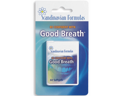 Scandinavian Formulas Good Breath for Bad Breath & Body Odor