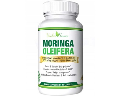 Vitalize Source Moringa Oleifera for Health & Well-Being