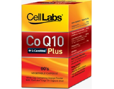 Cell Labs CoQ10 Plus for Health & Well-Being