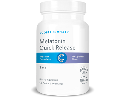 Cooper Complete Melatonin Quick Release for Jet Lag