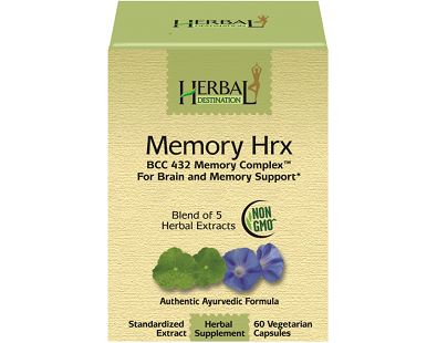 Herbal Destination Memory Hrx for Brain Booster
